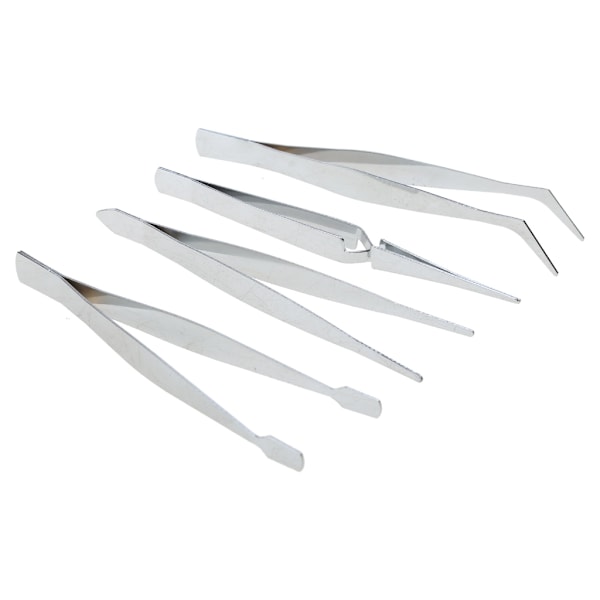4 st/ set Precision set i rostfritt stål för skönhet Nail Art Handgjord Je