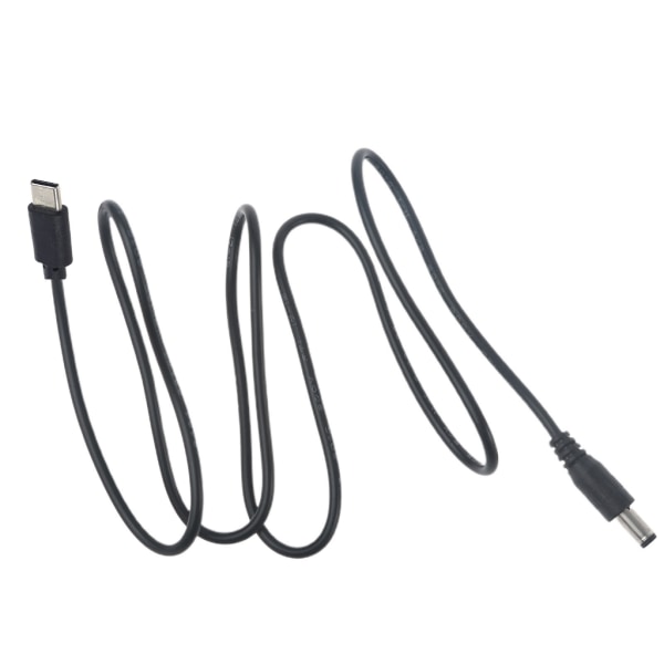 USB 3.0 Type C uros-DC 5,5x2,1mm uros virtapistoke latauskaapelin power sovitin (tyyppi C - 5,5x2,1 mm)