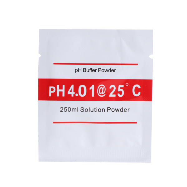 3-pack pH-buffertlösningspulver 4,01pH 6,86pH och 9,18pH Enkel PH-kalibrering
