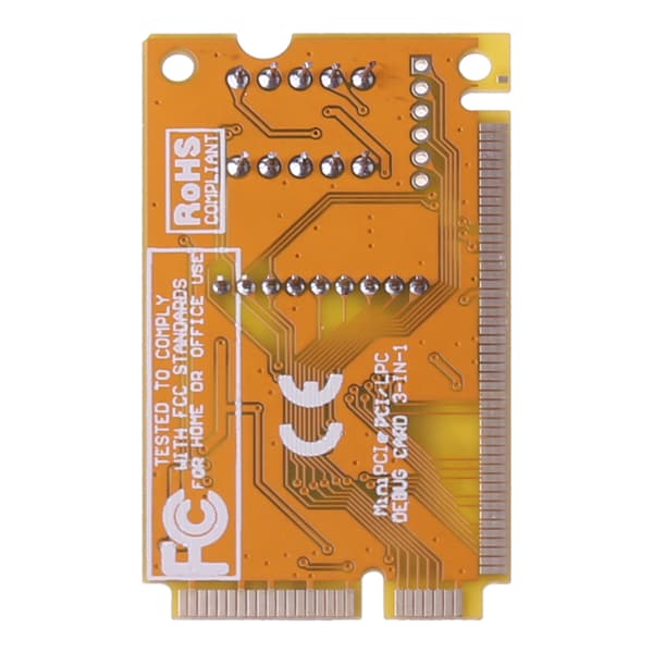 Multifunksjon 3 i 1 Debug Card Expert PCI PCI-E LPC PC Laptop Analyzer Tester