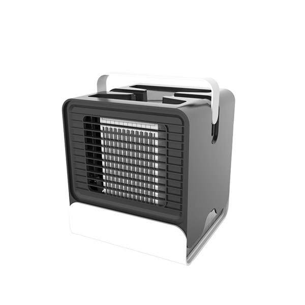 Ny Mini Luftkylare Negativ Jon Luftkonditionering Fläkt Sovsal Office USB Small Black