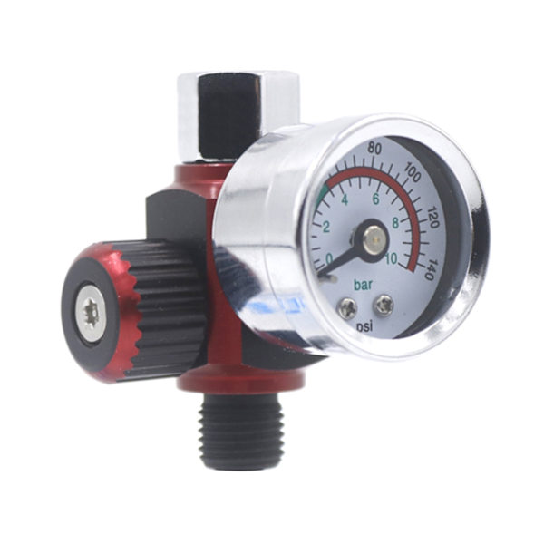 Luftkompressor trykkregulator reduksjonsventiler Koblingskobling 0-140psi