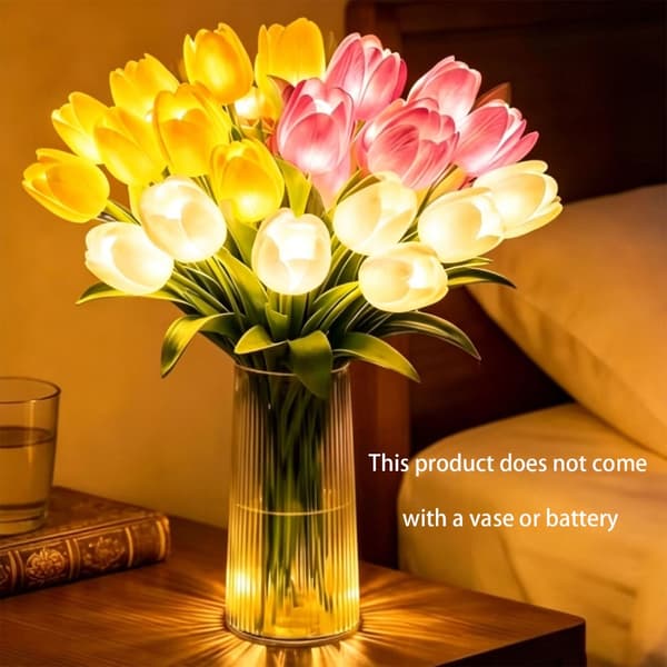 20 Stykker Dynamisk LED Blomsterdisplay Tilpasselig Stil DIY Hjemmeudstilling