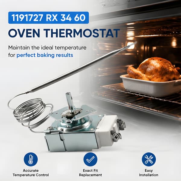 Termostat i silvermetall för effektiv matlagning