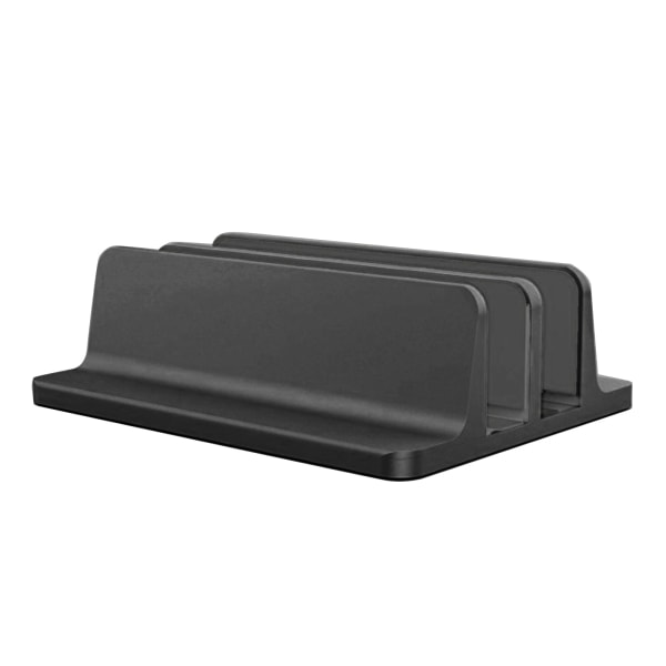 Aluminium Pladsbesparende bærbar lodret stativ Desktop opsat holder Bracket Stander Varmeafledningsstativ