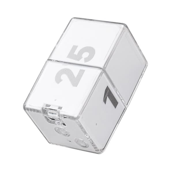 Flipping Cubes Timer Gravities Sensors Nøyaktig Tidsmåling Oppladbar Timer Påminnelse