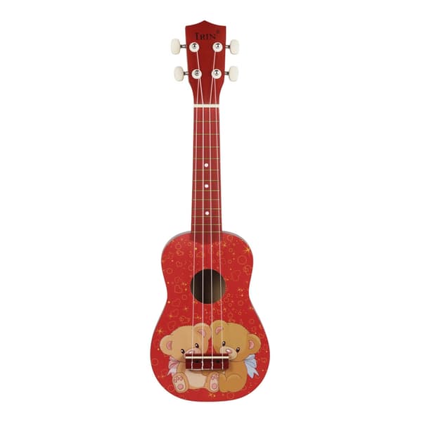 Barn Liten Ukulele Gitarr Pedagogisk 4 Strängar Småbarn Musikinstrument