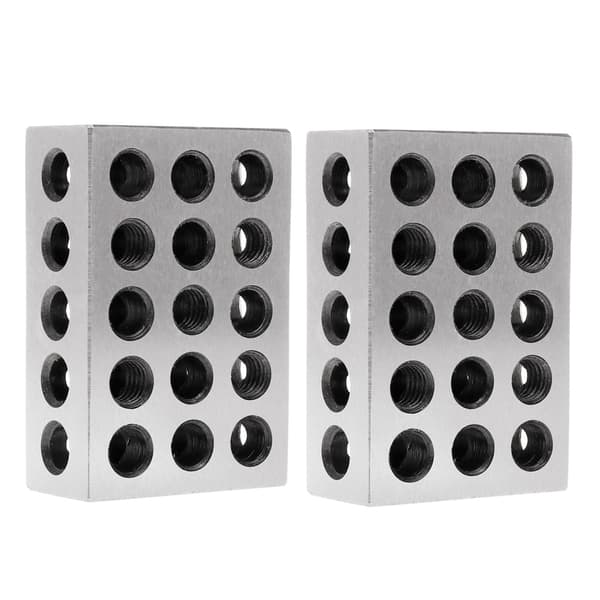 1-2-3 Precision Blocks Ultra Precision Blocks Set Matched Machinist 123 Härdade