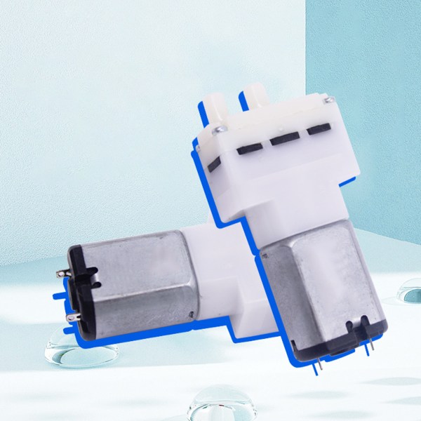 DC5V Mini Silent Membranpump Micro Självsugande vattenpump Akvarium Vattenpumpverktyg Mindre värmegenerering