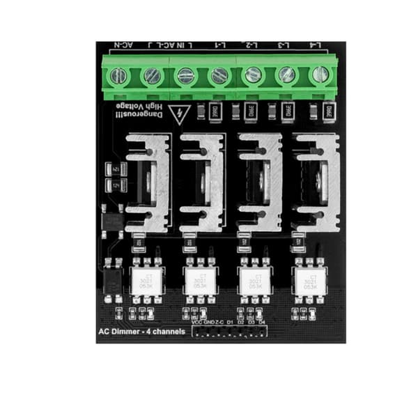 AC Lysdæmper Modul Sikkerheds Lysdæmper Modul 4 Kanal 3.3V/5V