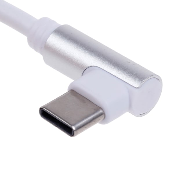 Typ C-kabel för HuaWei 90-graders mobiltelefon typ C-kabel Snabbladdningskabel Typ C-laddare Datasynkkabel 1m