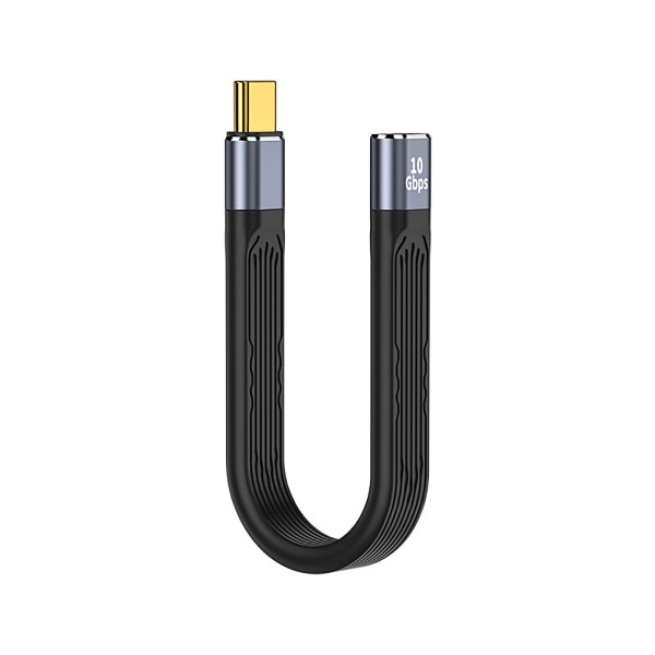 USB-C-laderkabel for 3 enheter, 13/22 cm USB-datakabel