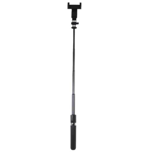 Utdragbart Selfie Stick-stativ med löstagbar fjärrkontroll och LED-ringljus för fotografering/YouTubes/Smink/Videoinspelning Black