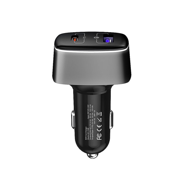 USB billaderadapter 100W høyeffektlader C doble dører Rask for Mavic 3/for Mavic Mini 2