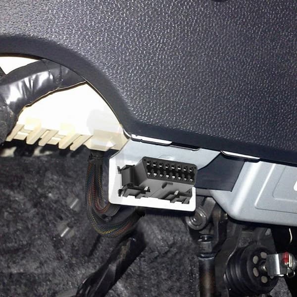 Universal OBDII Forlænger Y Flad Splitter Ledningsadapter OBD2 Splitterkabel