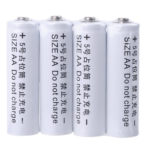 Universal 14500 AA Størrelse Dummy Fake Battery for Case for Shell Placeholder Sylinder