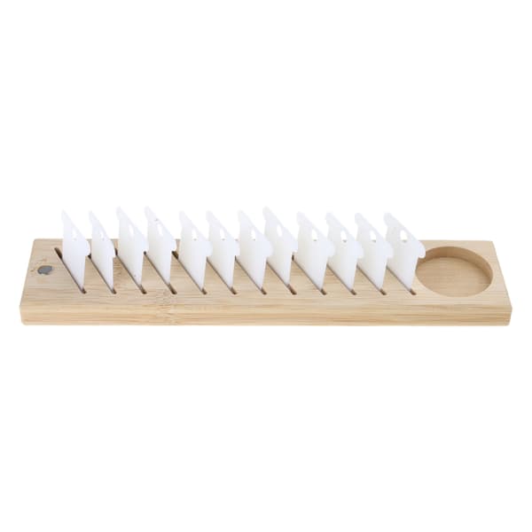 Broderitrådplater Holder og 12 stk. Plasttrådspoler Sett