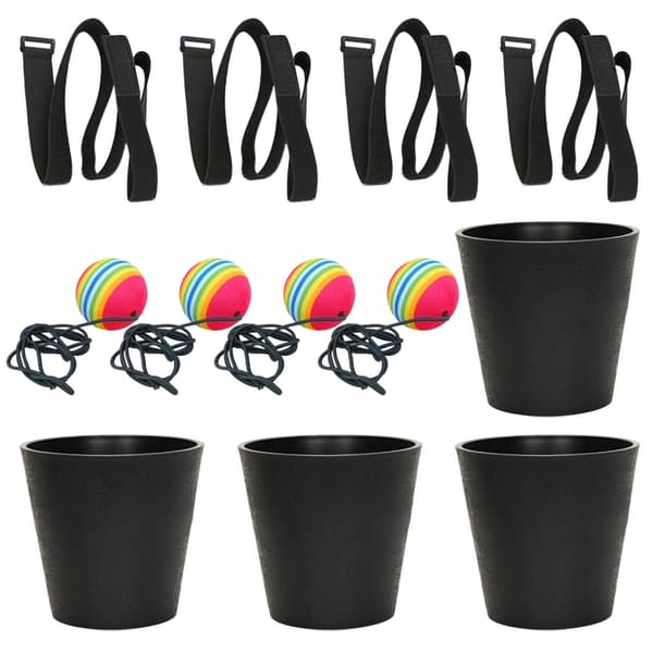 Twerk Swing Bucket Party Game Rask montering for spontane sammenkomster