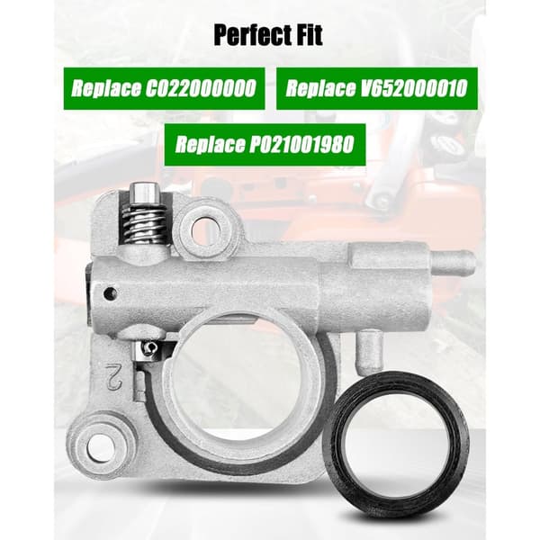 Metall Oljepumpe for CS330MX4 CS330T CS360T CS370 CS370F CS400 CS400F