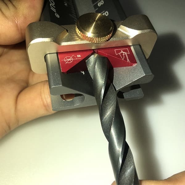 Borrdjupsmätningsverktyg 3 i 1 Multifunktion Höjdbegränsande Ringar Installera
