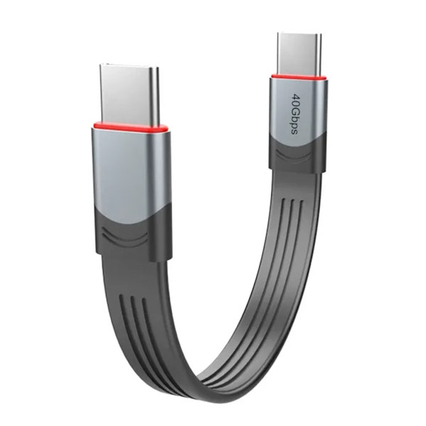 Kabel för 3-kablar 40Gbps USB C-kabel med 60W PD 40Gbps-kabel