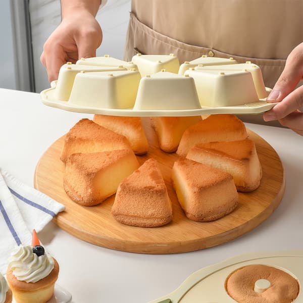 Matkvalitets silikon dessertformer Varmebestandig matkvalitets bakeutstyr