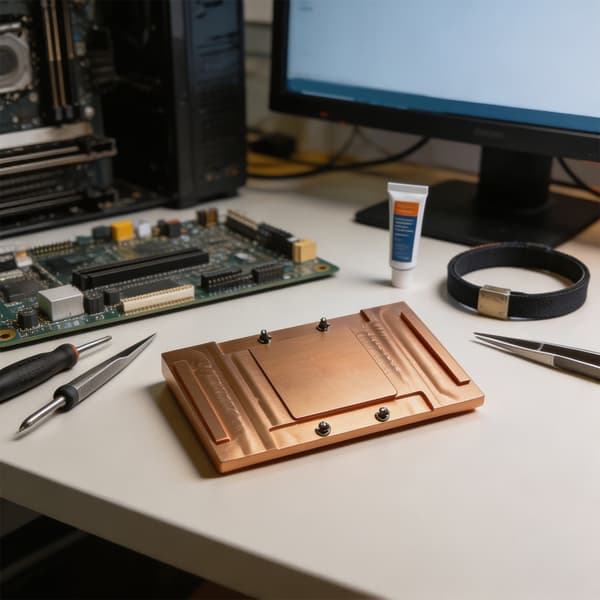 Flat Base GPU kjøleribbe for SXM2 V100 erstatningstjeneste