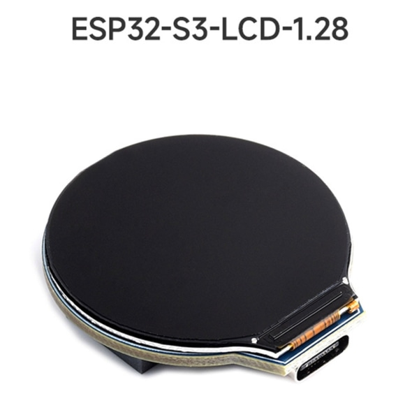 ESP32S3 utvecklingskort med 1,28 tum rund LCD-skärm Kompakt storlek