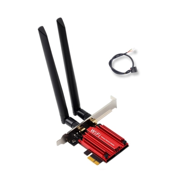 DuadBand PCIE Wifi-kort 7260AC BT4.0 PCIE trådløst netværkskort 1200Mbps