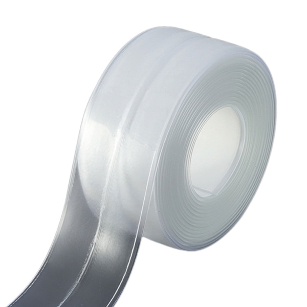 Klar selvklæbende fugebånd Køkken fugeforsegling Tape fuge tape til køkkenbordplader Håndvask Badeværelse Toilet null - C
