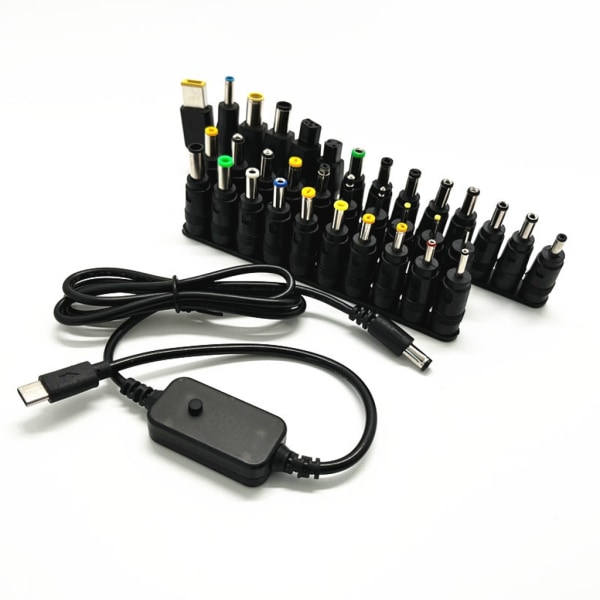 USB Type C-kabel til DC5521 PD Trigger Power Converter Adapter Line til LCD-skærme Kameraer Tænd dine enheder