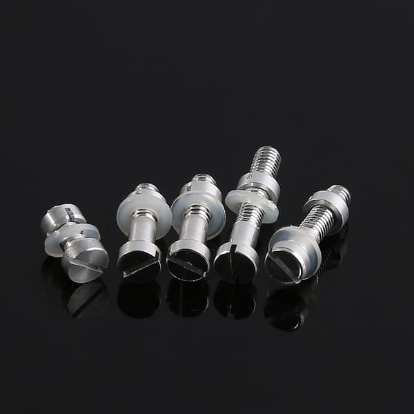 5 Delar M2.5 Skruv Bult Mutter Brickor Set Skivspel Headshell Pickup Nål