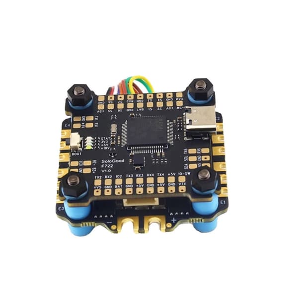 Multifunktionell F722 Drönare Flygkontrollkort Integrerad OSD Barometer