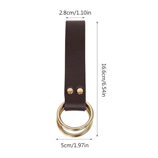 O Spänne Svärd Bälte Hållare Båge Larp Rekvisita Rapirer Holster Läder Loop Black