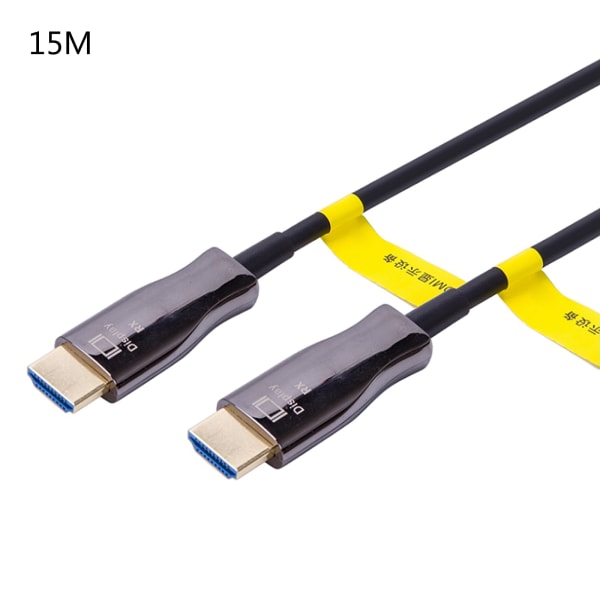 Kestävä optinen kuitu HDMI-yhteensopiva kaapelijohto 2.0 4K 60Hz uros-urosjohto TV-projektoritietokoneelle