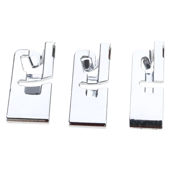 3 Smala fållfötter 3mm 4mm 6mm för hushållssymaskiner