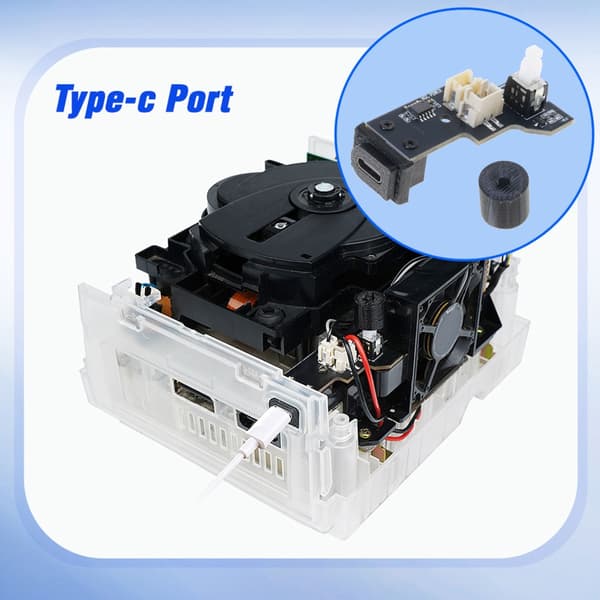 Udskiftningsstrømmodul til DOL-001 DOL-101 Type-C Interface