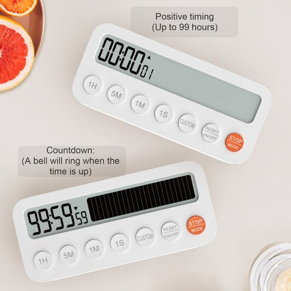Magnetisk Visuell Timer Brukervennlig Digital Timer for Effektiv Oppgaveovervåking