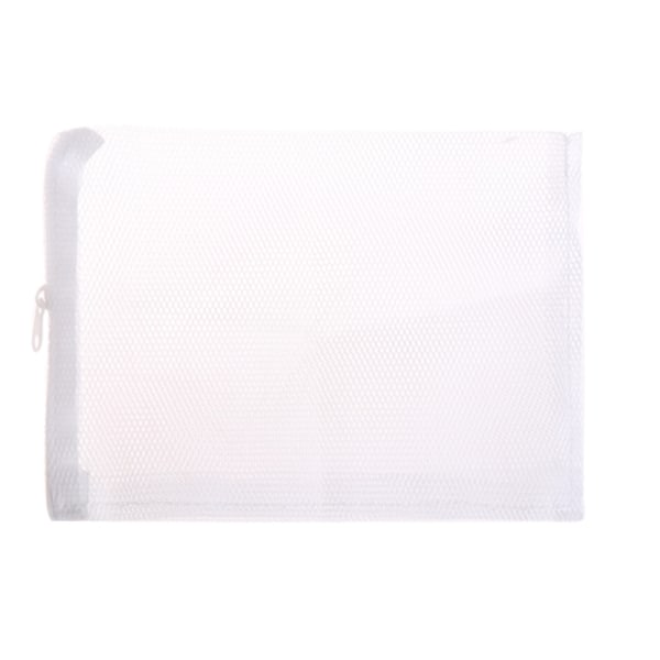 Akvarium filterposer High Flow biokemisk mesh taske med lynlås til medier White
