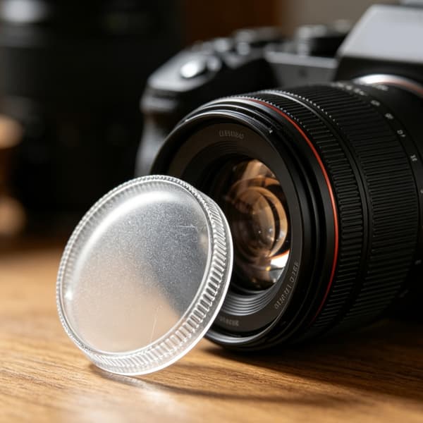 Opticaled Plastik Bagdæksel til 53 mm T-Mount Kameralinser