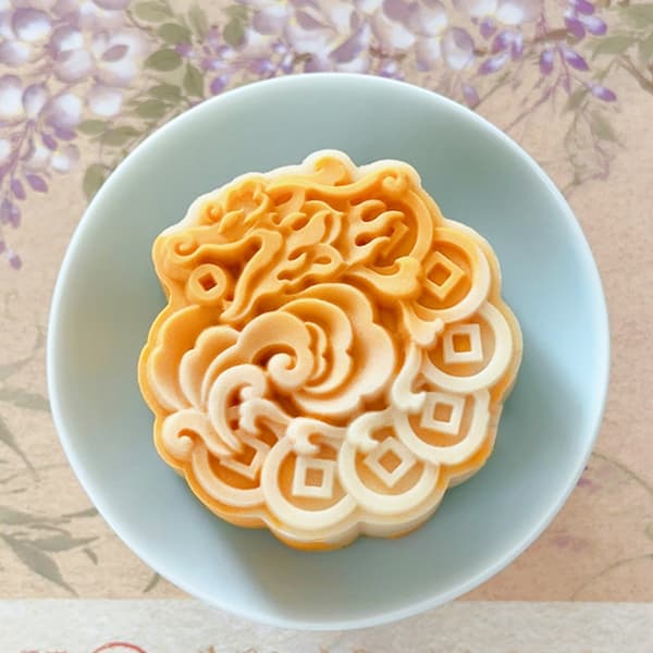 Månekaker Form ABS Bakverk Former Håndpresset Kake Stempel for Bakeentusiaster