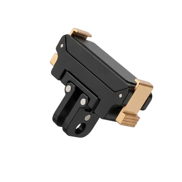 Adapter i aluminiumslegering for rask demontering for Action 6/5pro/4 kamera magnetisk base