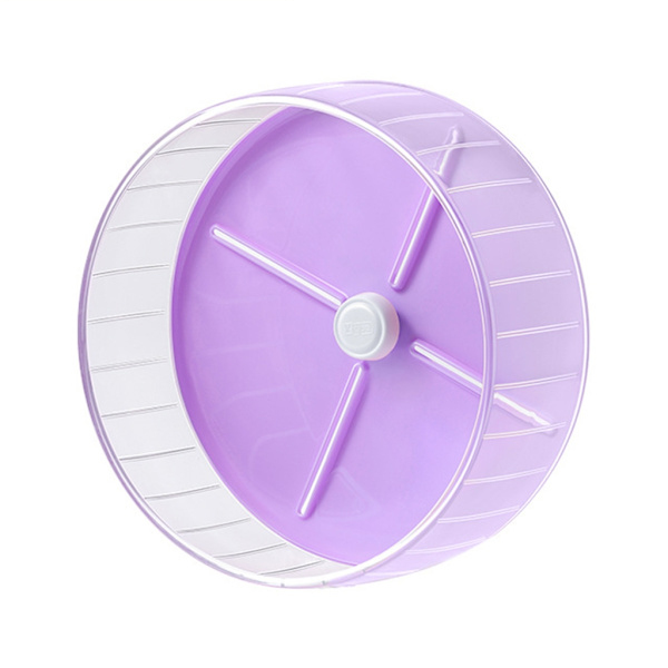 Hamster Running Disc Leksak Tyst Små Pet Roterande Jogging Wheel Små Husdjur Sport Hjul Leksak Hamster Bur Tillbehör