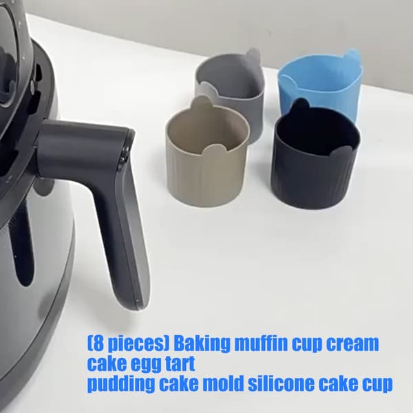 Praktiske silikone cupcakeholdere bageforme til professionel og hjemmebrug