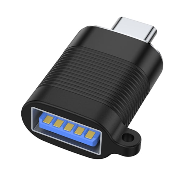 Type-C Uros-USB3.0 Female -muunnosovitin tukee tiedonsiirtoa ja latausta