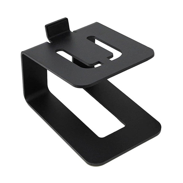 1 st Desktop-högtalarstativ Metallljudfästehållare Universal bordsstativ för de flesta datorhögtalare, ljudutrustning Black