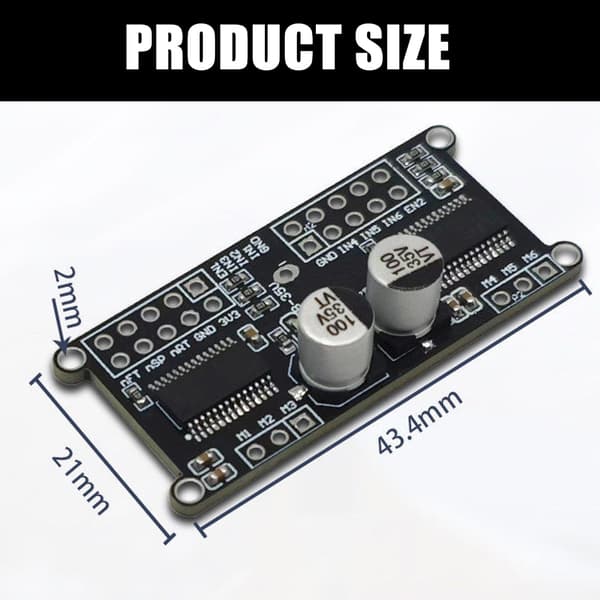 8-35V Børsteløs Controller Driver Board FOC Kontrol Driver MS8313 Erstatning