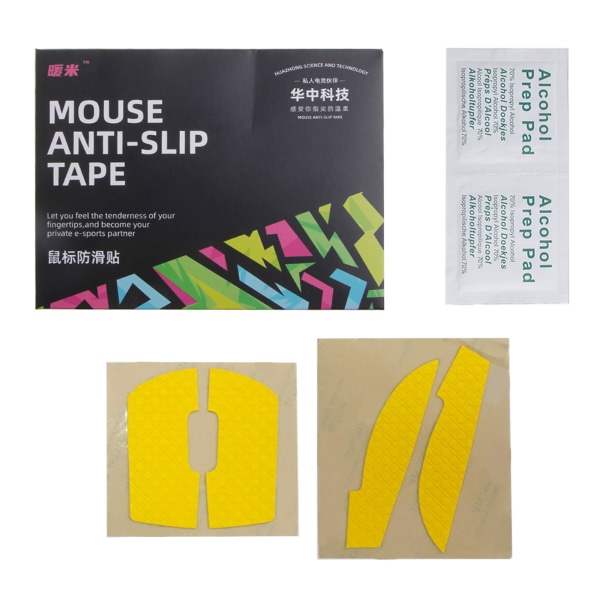 HZ-Y Mouse Skin Mus Anti-skli tape Museskøyter Sideklistremerke for GPW G Pro Mus Fukttransporterende klistremerker