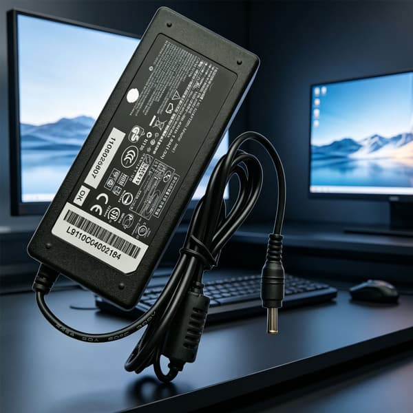 Standard 6,5 mm udgang Strømforsyning 19V 3,42A til computerdele