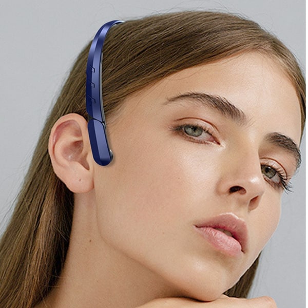 Vattentät benledningshörlurar Trådlösa hörlurar Bluetooth-kompatibla Black